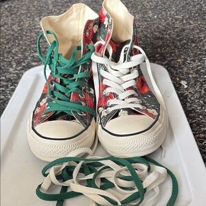 Converse Brand New Floral High-Top Sneakers
